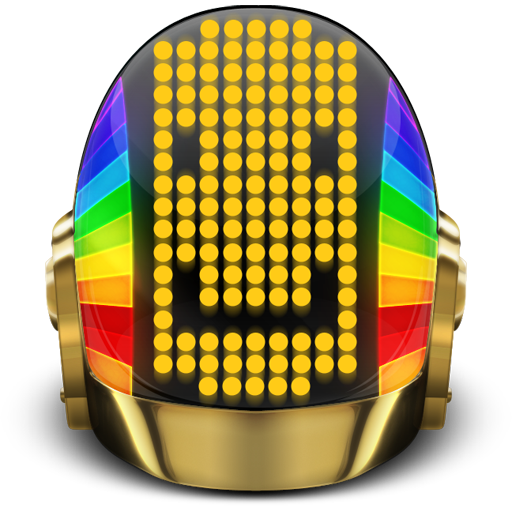 Helmet, daft, punk icon