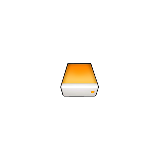 Drive, orange icon