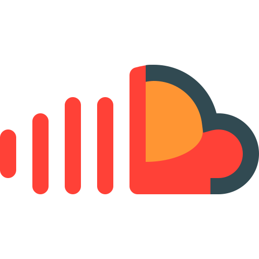 Soundcloud, music, sound, audio icon