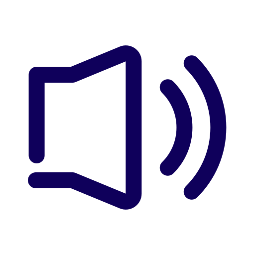 Audio, sound, speaker, volume icon