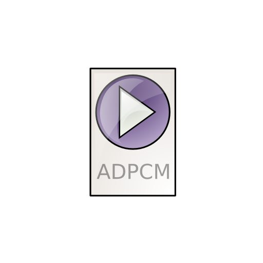 Adpcm, audio icon