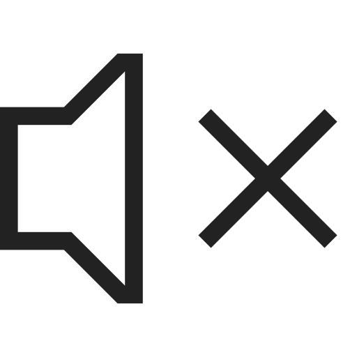 Audio, multimedia, mute, sound, control, media, setting icon