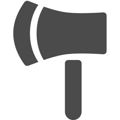 Axe, tool icon