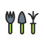 Gardening tools icon 64x64