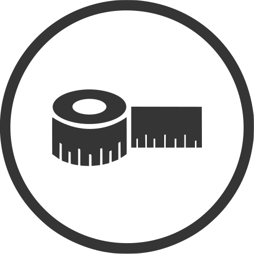 Diy, measuring tape, building, construction, equipment, tool icon