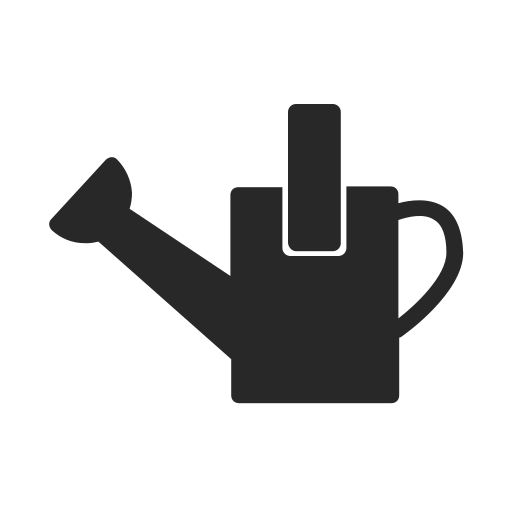 Can, watering, garden, tool, tools, farm, gardening icon