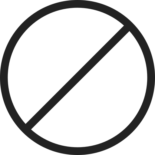 Ban, administration, control, edit, option, setting, tool icon