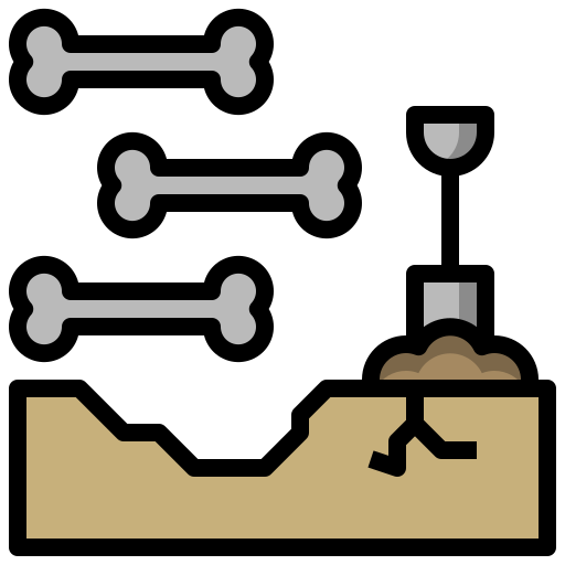 And, burial, cemetery, construction, dig, digging, tools icon