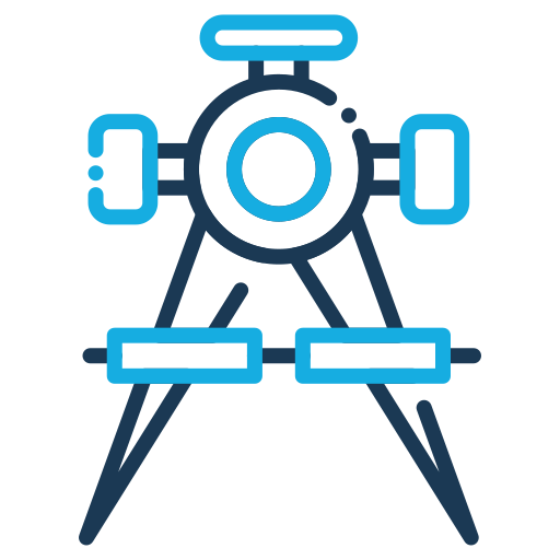 Building, construction, industry, measurement precision icon