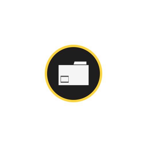 Folder, videos icon