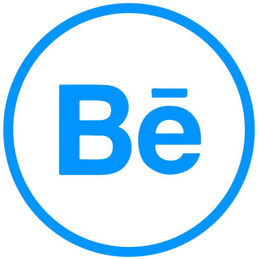 Behance, portfolio, social icon