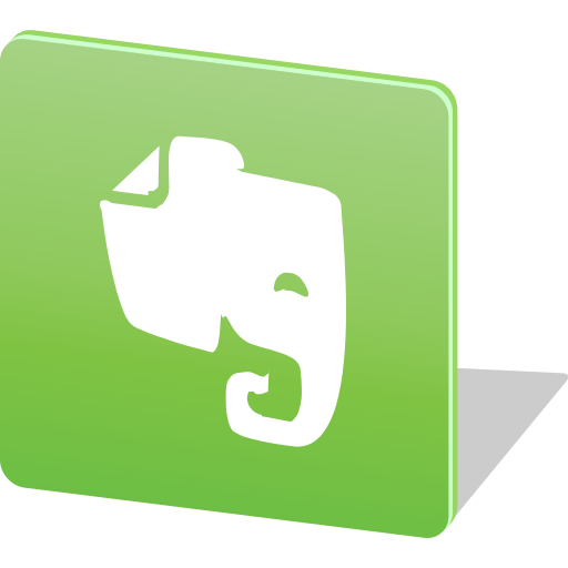 Evernote, logo, media, social, note, share icon