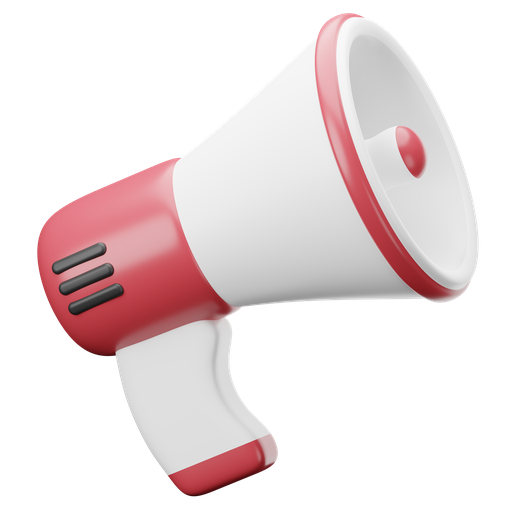 Megaphone, marketing icon