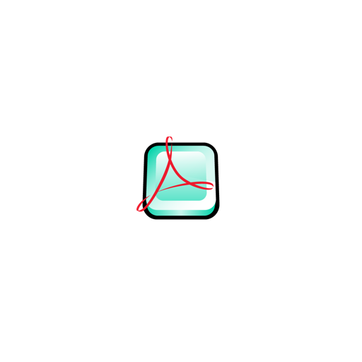 Adobe, acrobat, distiller icon