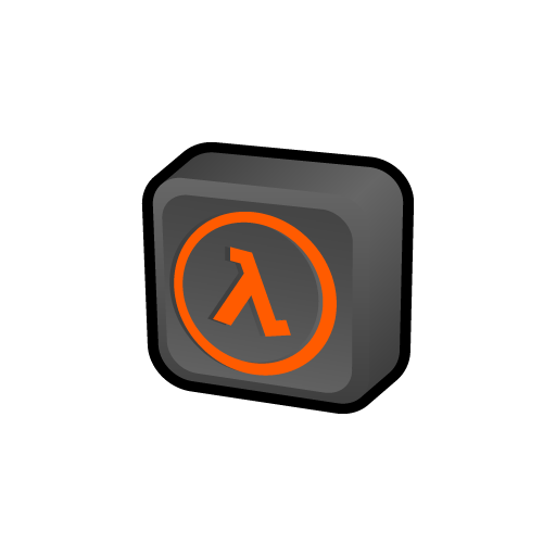 Classic, half, life icon