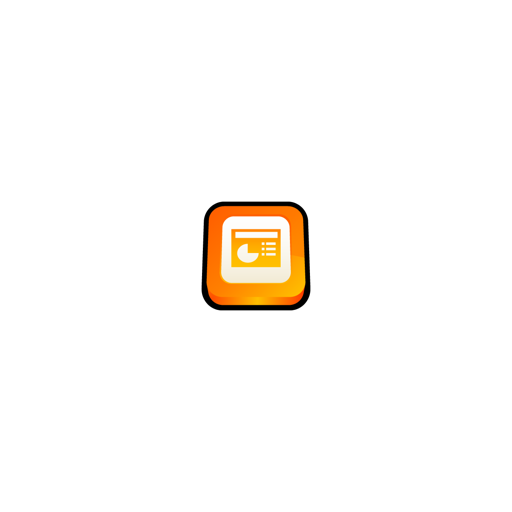 Microsoft, office, powerpoint icon