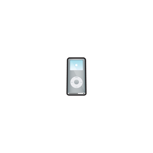 Ipod, nano, silver icon