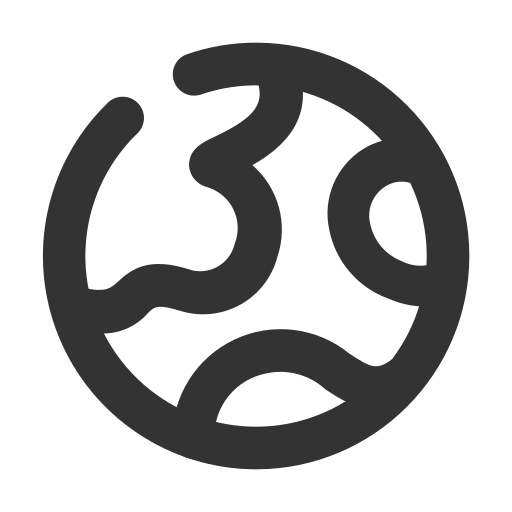 Globe, earth, planet icon