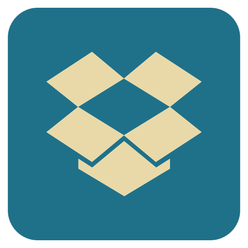 Dropbox, media, social icon