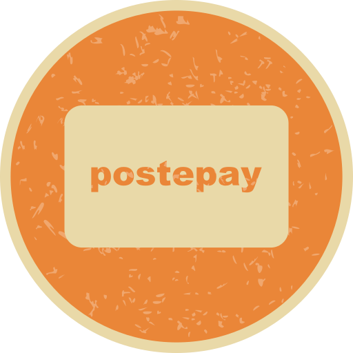 Online payment, online transaction, payment method, postepay icon