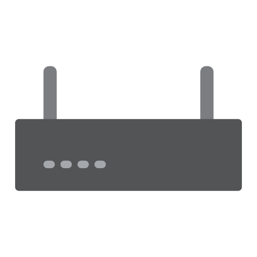 Router, modem, wifi, device icon