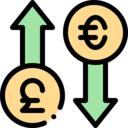 business and finance,exchange,currency,euros,pounds