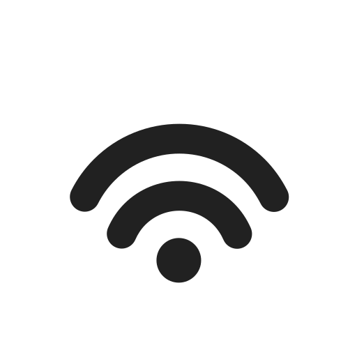 Ic, fluent, wifi, 2, filled icon