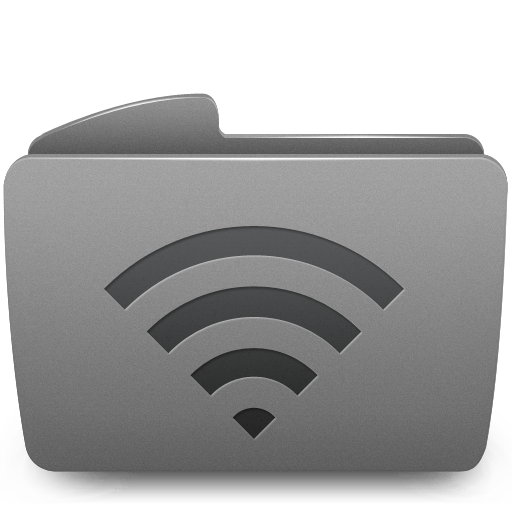 Folder, wifi icon
