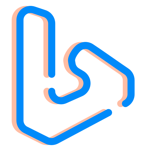 Bing, internet, media, social, ui, ux icon