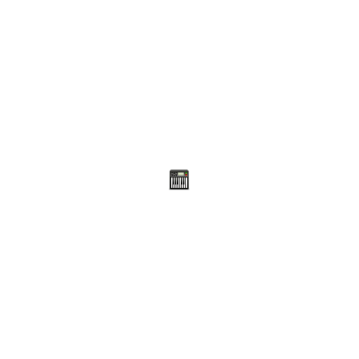 Keyboard, midi icon