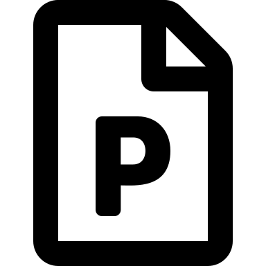 File, powerpoint icon