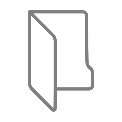 Folder, file, document, format icon