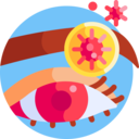 medical,virus,healthcare and medical,healthcare,eye,covid-19,coronavirus,transmission,plague,pandemia ok 