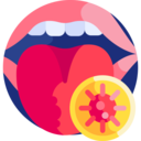 medical,virus,healthcare and medical,healthcare,mouth,tongue,covid-19,coronavirus,transmission,plague,pandemia