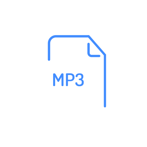 File, extenstion, mp3 icon
