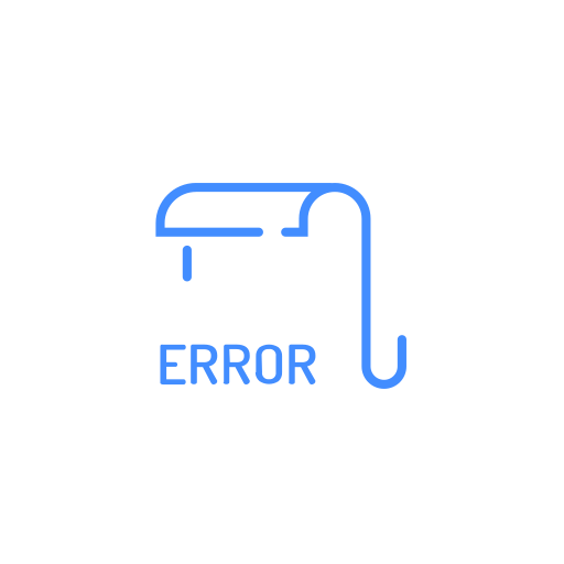 File, error, extenstion icon
