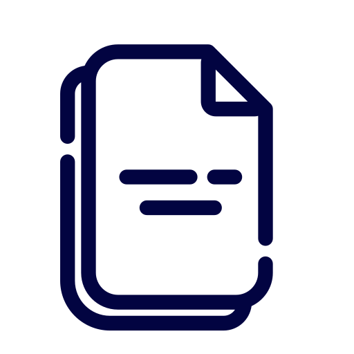 Document, file, paper, page, office, note, copy icon