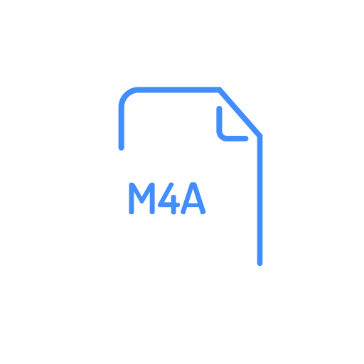 M4a, file, extenstion icon