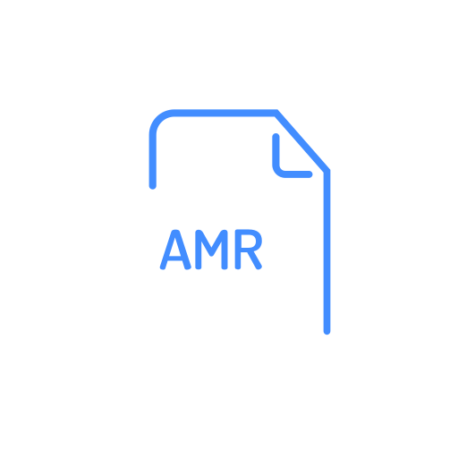 File, extenstion, amr icon