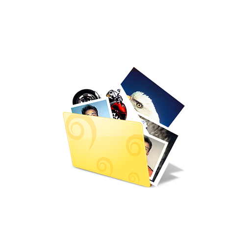 Pictures, folder, photos icon
