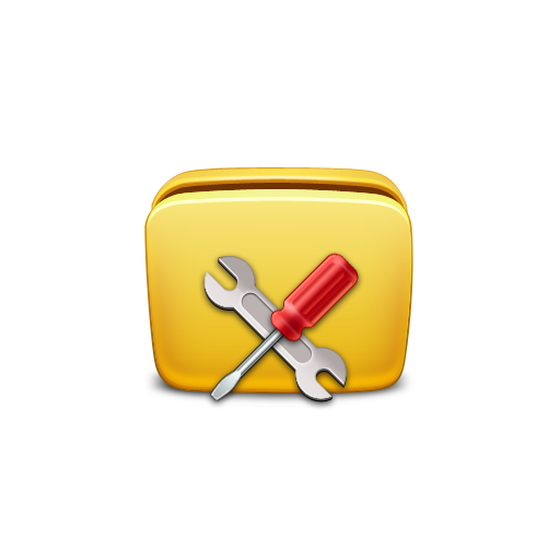 Folder, settings, tools icon