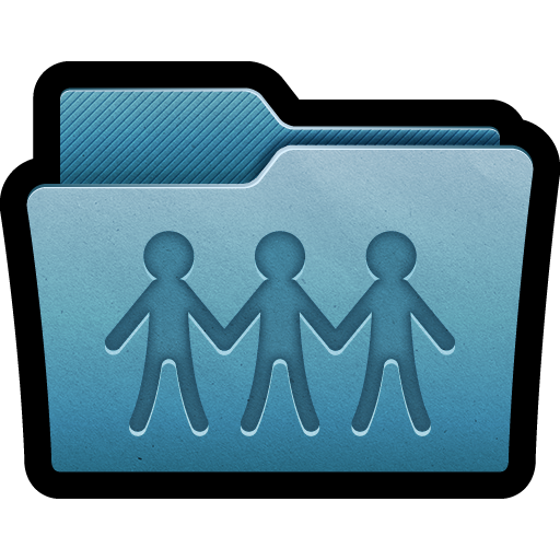 Folder, mac, share, sharepoint, documents icon
