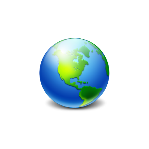 Earth, network icon