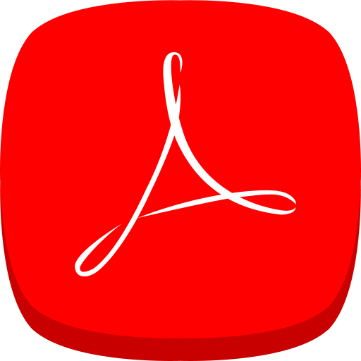 Reader, adobe, acrobat icon