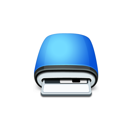 Blue, drive, floppy icon