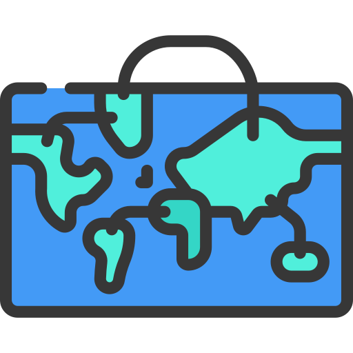 Coronavirus, countries, infected, map, spread, worldwide icon