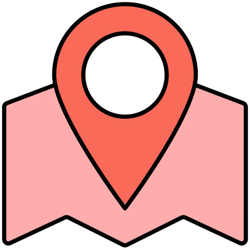Map, location, pin, navigation, place icon