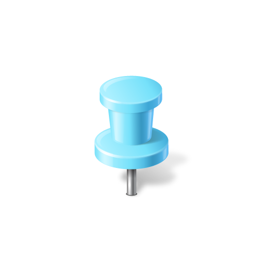 Azure, mapmarker, pushpin icon
