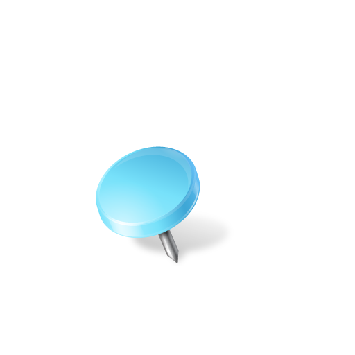 Azure, drawingpin, left, mapmarker icon