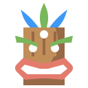 cultures,hawaii,tropical,mask,tiki ok 